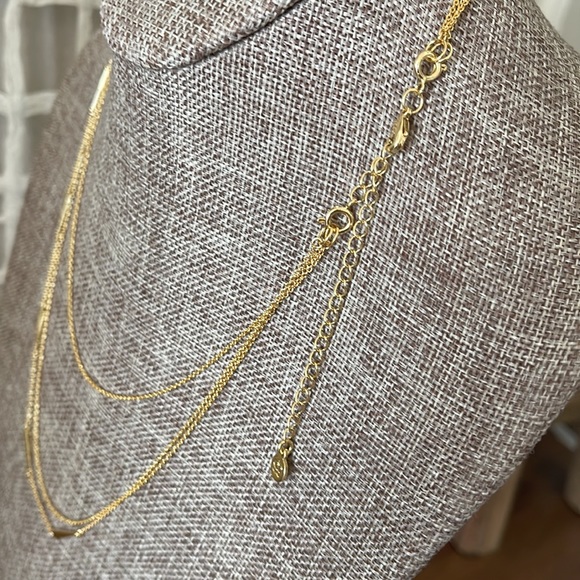Gorjana NWT Arrow Necklace ✨ Gold - Picture 10 of 11